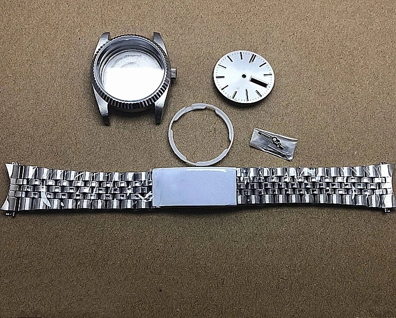 Часы диаметром 37 5 мм зеркальные часы с сапфировым стеклом набор аксессуаров для