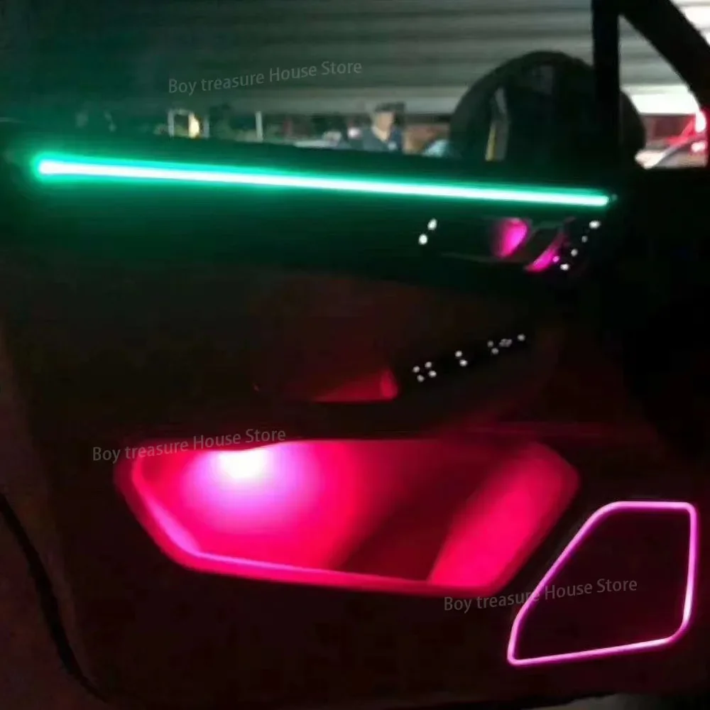 Фотообои для Porsche Macan 2014-2017 освещенная панель из углеродного волокна приборная