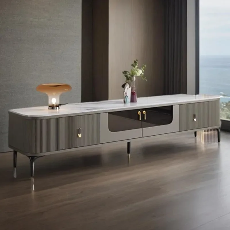 Телевизионный шкаф для телевизора настенная полка гостиной деревянная