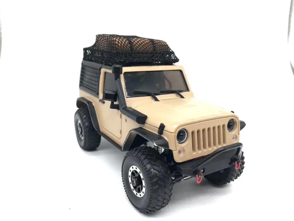 

Orlandoo Hunter Rc Crawler 1:35 32 Model Car Scene Decor Roof Luggage Rack Net Bag