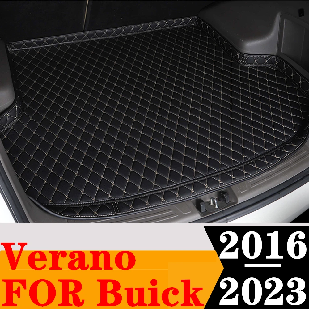 

Автомобильный коврик для багажника Sinjayer, всесезонный Автомобильный багажник, коврик для багажника, ковер с высокой боковой подкладкой, подходящий для Buick Verano 2016 2017-2023