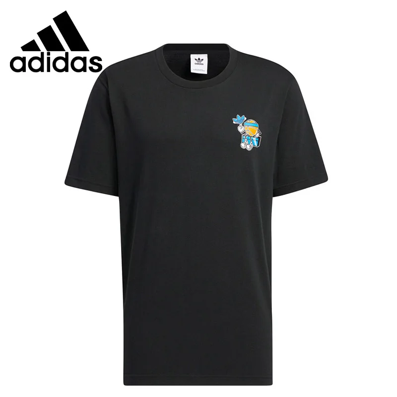 Original New Arrival Adidas ORIGINALS  Men's T-shirts short sleeve Sportswear