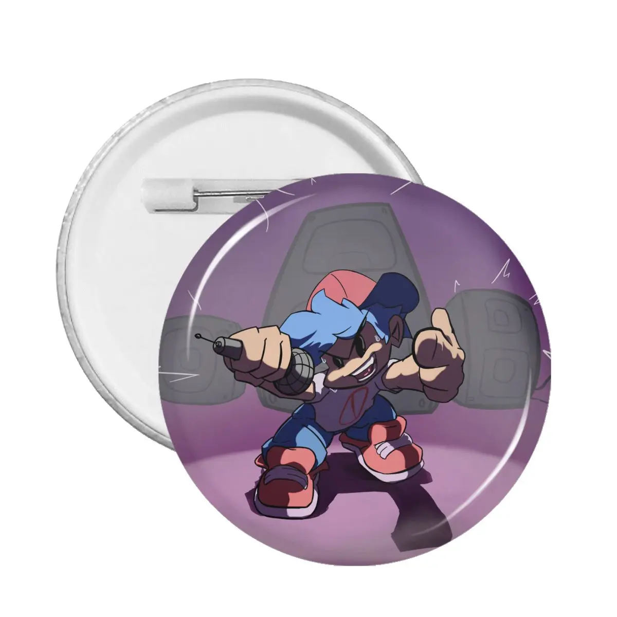 

Boyfriend Pin Badge Friday Night Funkin Girlfriend Rhythm Game Decoration Pins For Friends Badges Brooches For Clothes