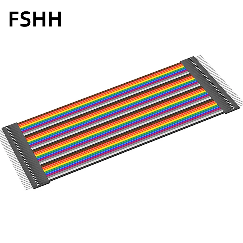 

Dupont Line 10 см 20 см 40 см 40Pin штекер-штекер + штекер-гнездо и гнездо-гнездо перемычка Кабель Dupont для Arduino DIY KIT