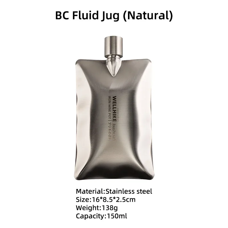 

WELLHIKE Портативная бутылка для вина из нержавеющей стали