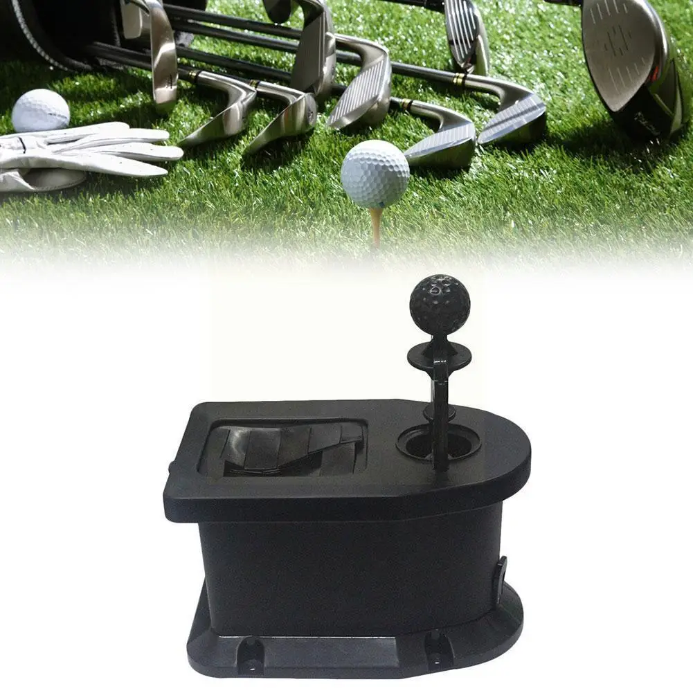

Black Golf Ball Golf Club Washer Cleaner Golf Carts Cleaning Groove Cleaner Mount Accessories Shaft Pre-drilled Device T0u9