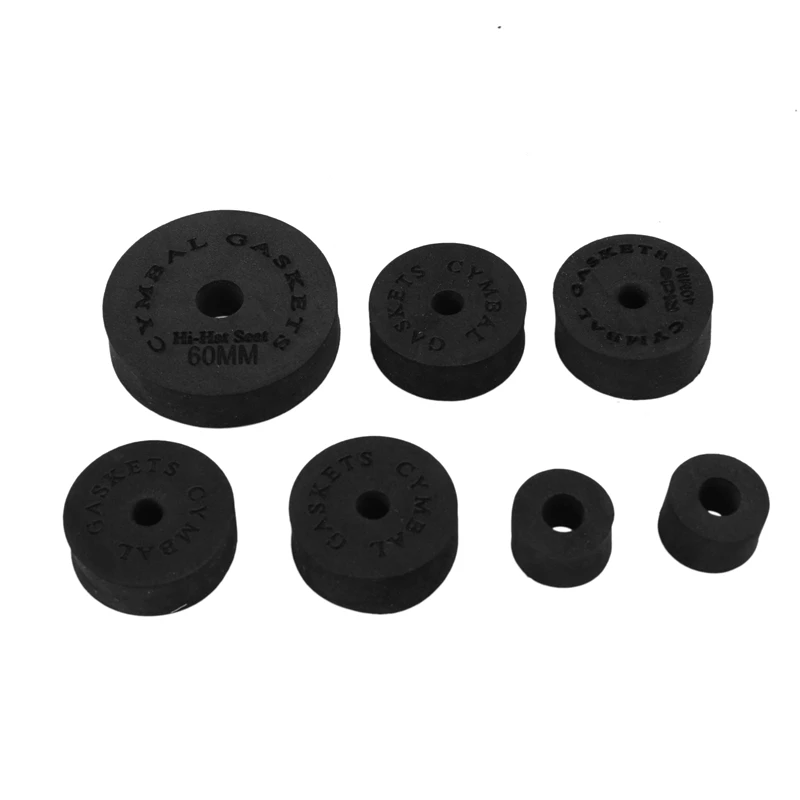 

Набор фетровых шайб 7 шт., набор тарелок для барабана, Сменные аксессуары для шайбы