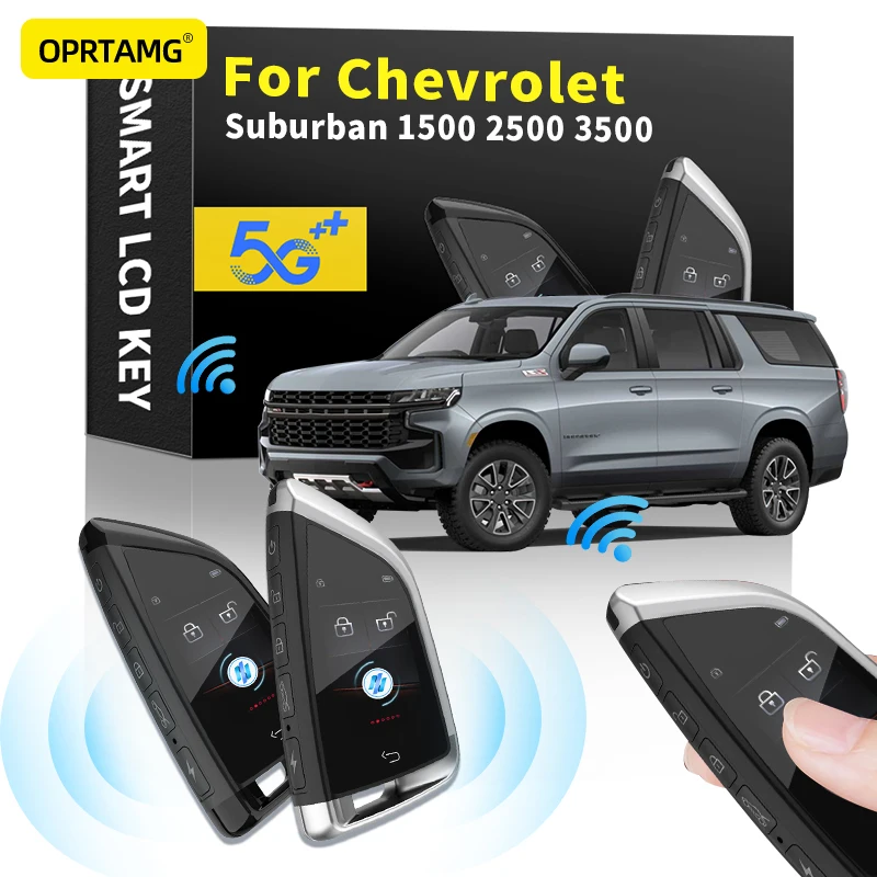 

ЖК-дисплей с Дистанционным Ключом для бесключевого автомобиля Chevrolet Suburban 1500 2500 3500-2000 2019 2020 2021 2022