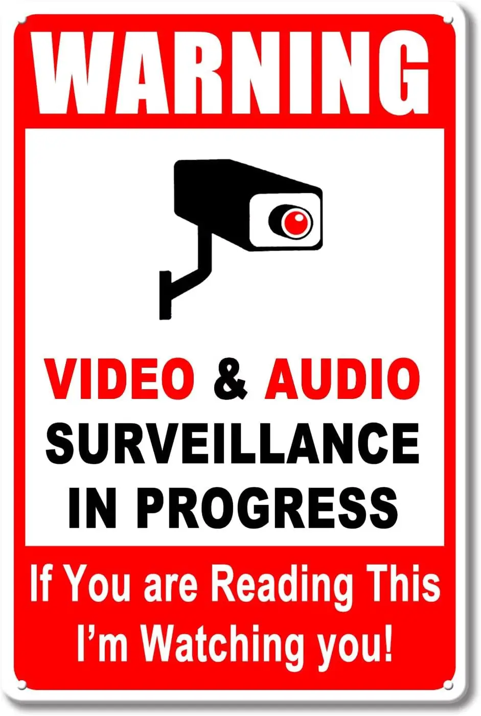 FFTN Забавный ретро Vntge Metl Tn Sgn 812 nch Vdeo Cmer Br Pub Club Cfe Resturnt Ktchen Outdoor ndoor Wll Decor Post Gfts for Mn