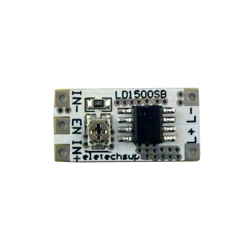 

DC2.9-6.1V Adjustable 28-1500mA Output Current High Brightness LED Driver Module PWM Controller DC-DC Constant Current Converter