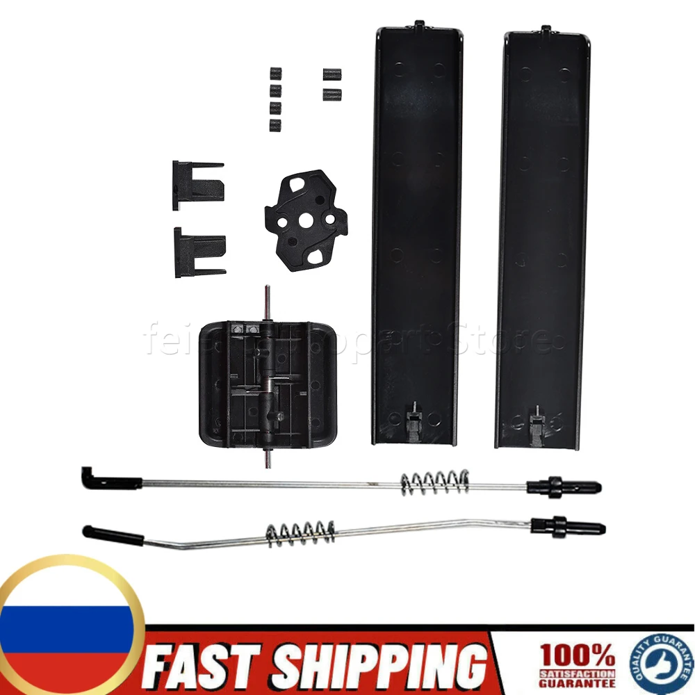 

Ремкомплект сайдингового окна автомобиля для Volkswagen Transporter T5 и T6, правая или левая боковая раздвижная оконная защелка, комплект крышек для ремонта