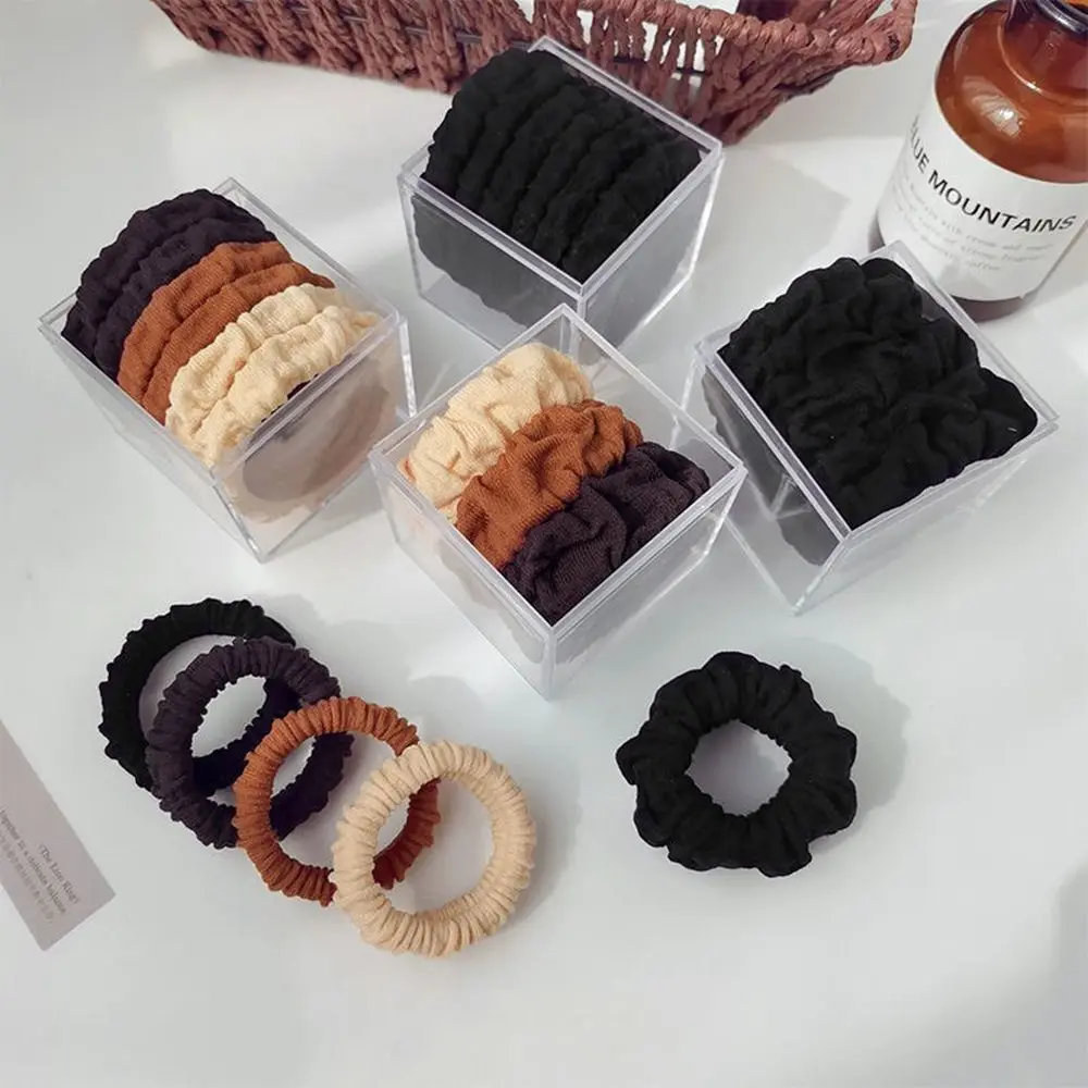 

6/3/5 шт., Однотонные эластичные резинки для девочек