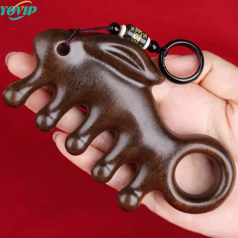 

1 шт., деревянная расческа для массажа тела, в форме кролика