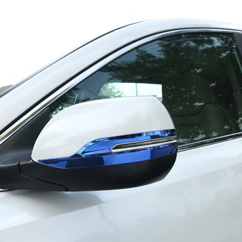 

Be applicable to 17-20 years CRV White Shadow Rear view Mirror Anti-erase Strip Stainless Steel rear view mirror bright strip