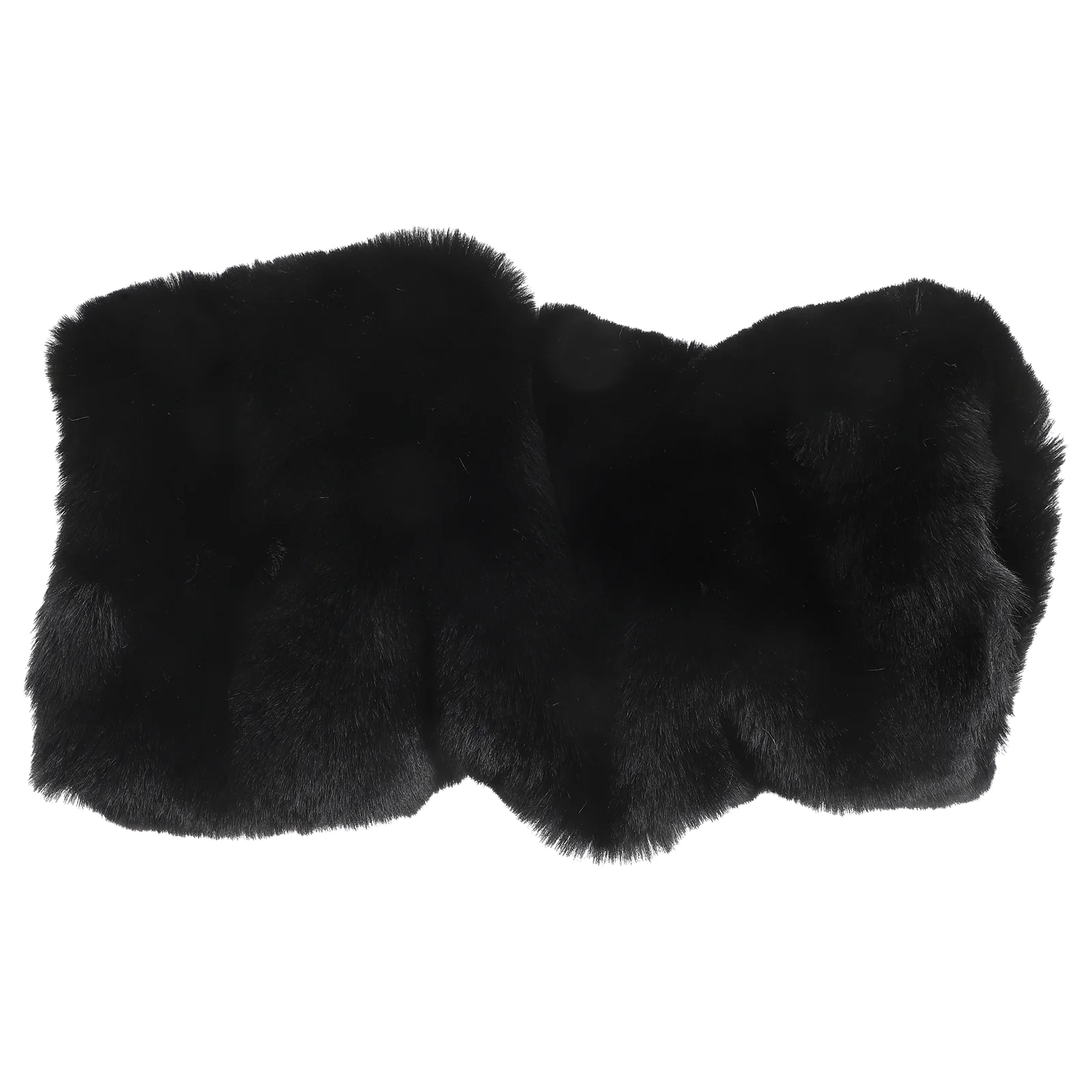 

Winter Supply Thermal Gloves Muff Portable Warmer Pouch Short Plush Hand Miss Women's