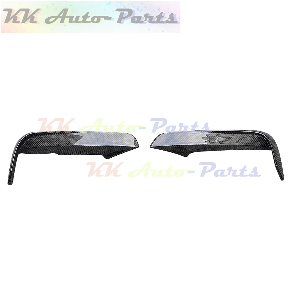 2 шт. передний бампер из углеродного волокна боковой разветвитель плавников Canard