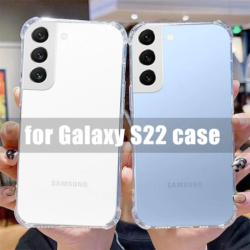 

Чехол для телефона Samsung Galaxy S22, Ультратонкий чехол, противоударный чехол для Samsung Galaxy S22/S22 ultra/pro/plus/Fe, прозрачный чехол