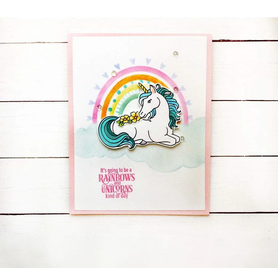 Фото Новые металлические вырубные штампы Miss Ink Stamps RAINBOW SKY 2026 для скрапбукинга, рукоделия, фотоальбомов, трафареты для творчества, ручная работа №3