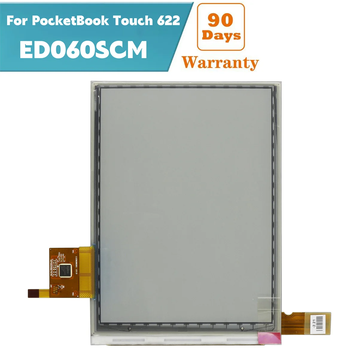6-дюймовый экран e-ink 600x800 ED060SCM (LF) T1 для Pocketbook Touch 622 устройство чтения электронных