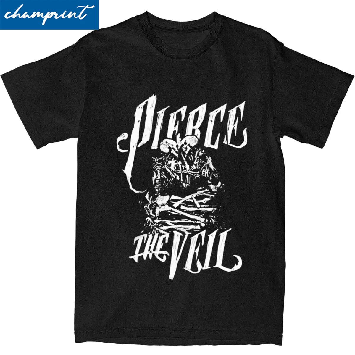 Яркая футболка из чистого хлопка с коротким рукавом и круглым вырезом