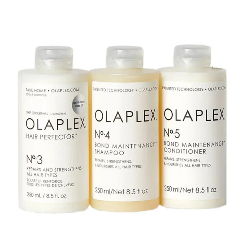

OLAPLEX No.3/4/5 Shampoo Conditioner Set Smoothing Nourishes Repair Hair Structure Remove Damaged Frizz Hair Care Products 3PCS