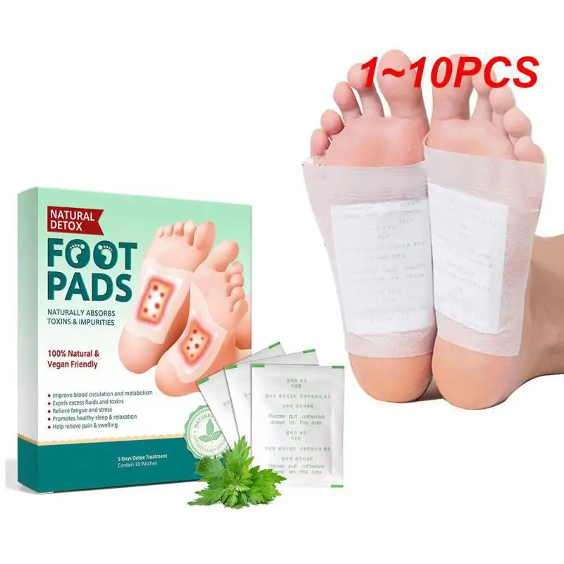 

1-10 шт., пластыри для ног с эффектом детоксикации