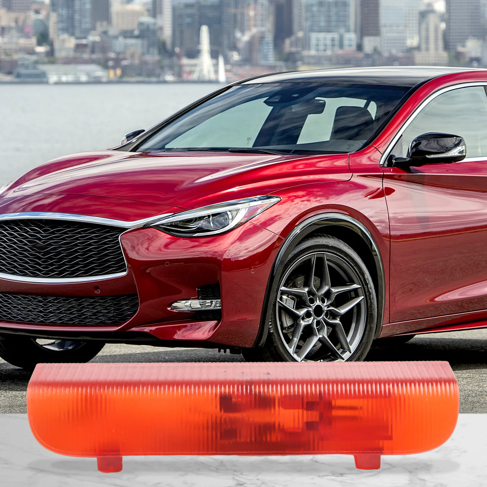 

Durable High Grade High Quality Practical To Use Red Interior 1x Door Light Fit For Nissan Murano Plastic Altima