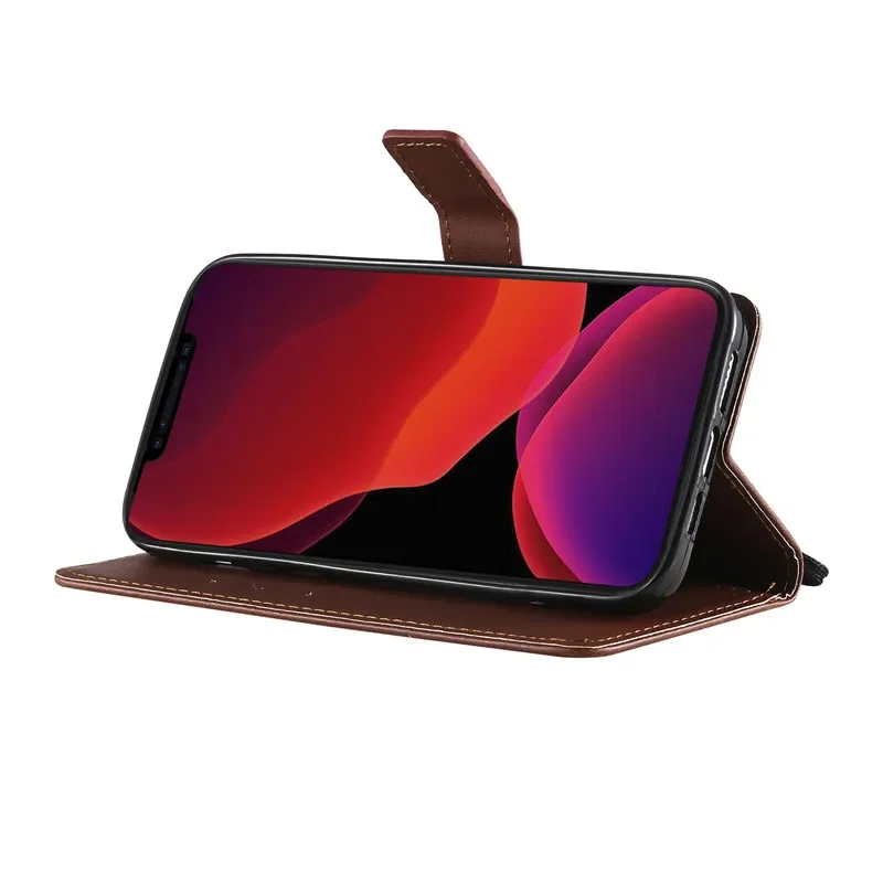 Чехол-бумажник для iPhone 15 14 Plus кожаный флип-чехол 13 12 Mini Pro Max 15PM защитный чехол