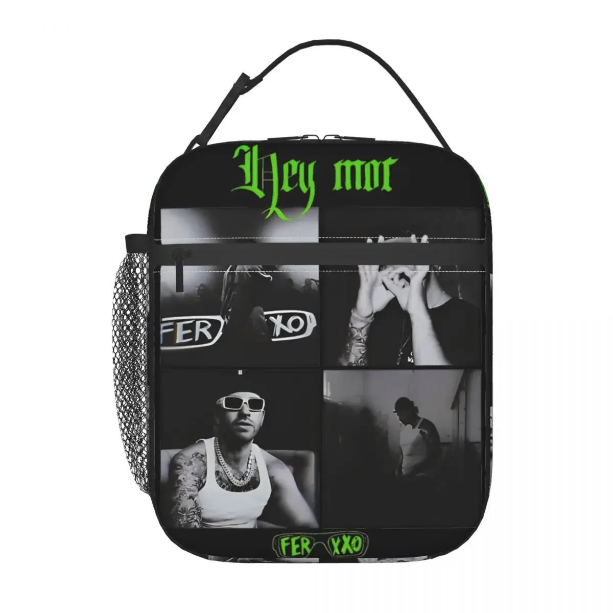 Изолированные ланч-пакеты Feid Ferxxo крутой хип-хоп Rapper Merch 2024 контейнер для обеда