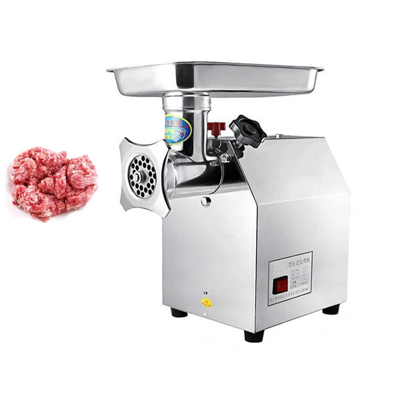

Electric Meat Grinder Enema Machine Commercial Meat Mincer Automatic Meat Cutter Stainless Steel Food Processor 220V 110V