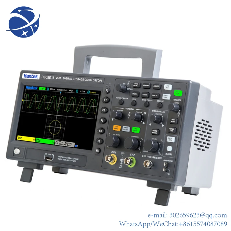 

Двухканальный 100 МГц цифровой осциллограф DSO2C10 2-канальный осциллограф 25 МГц генератор сигналов 2D10