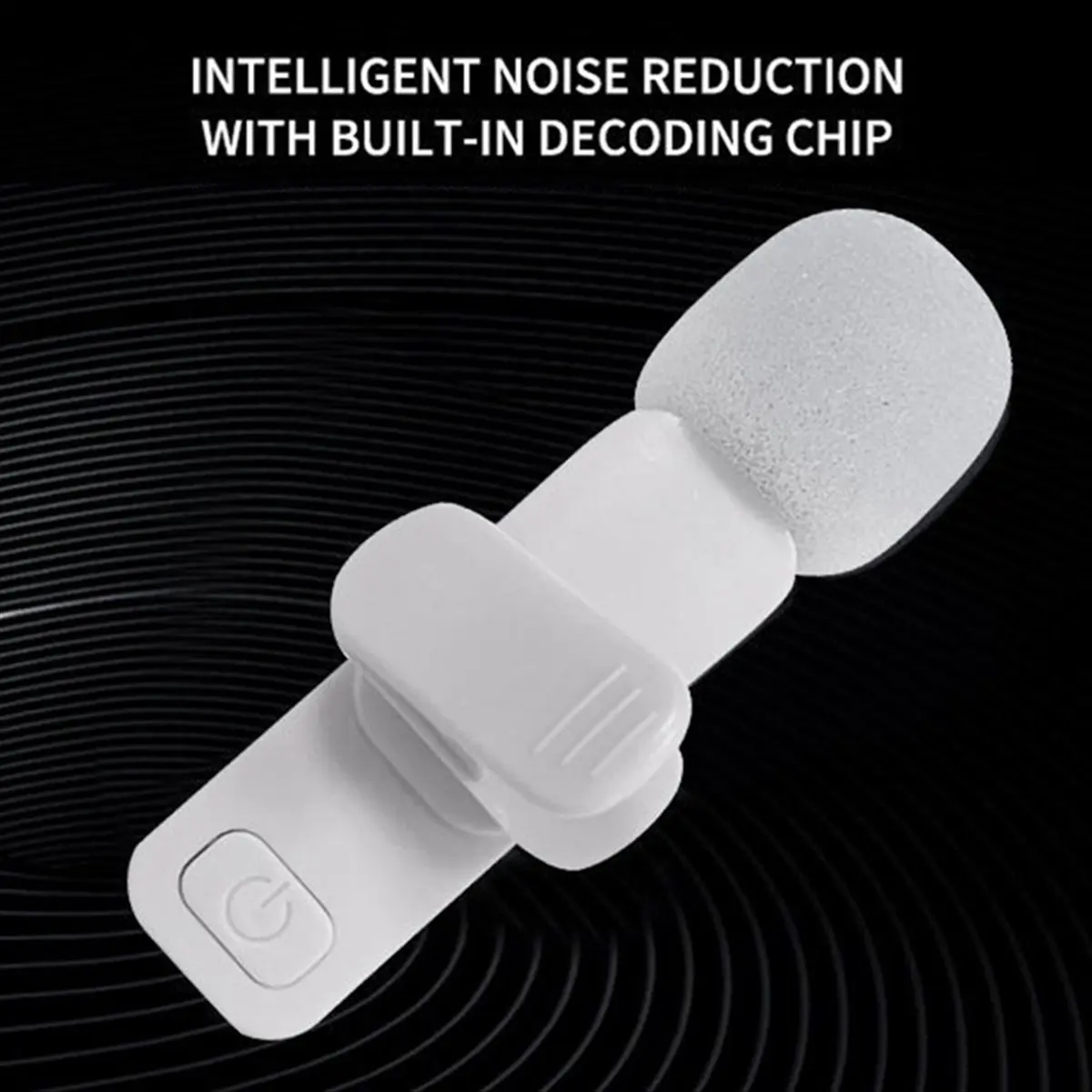 Фото Беспроводной Bluetooth-микрофон-петличка ABSY K9 (один на два) с шумоподавлением для прямых трансляций, Type-C №5