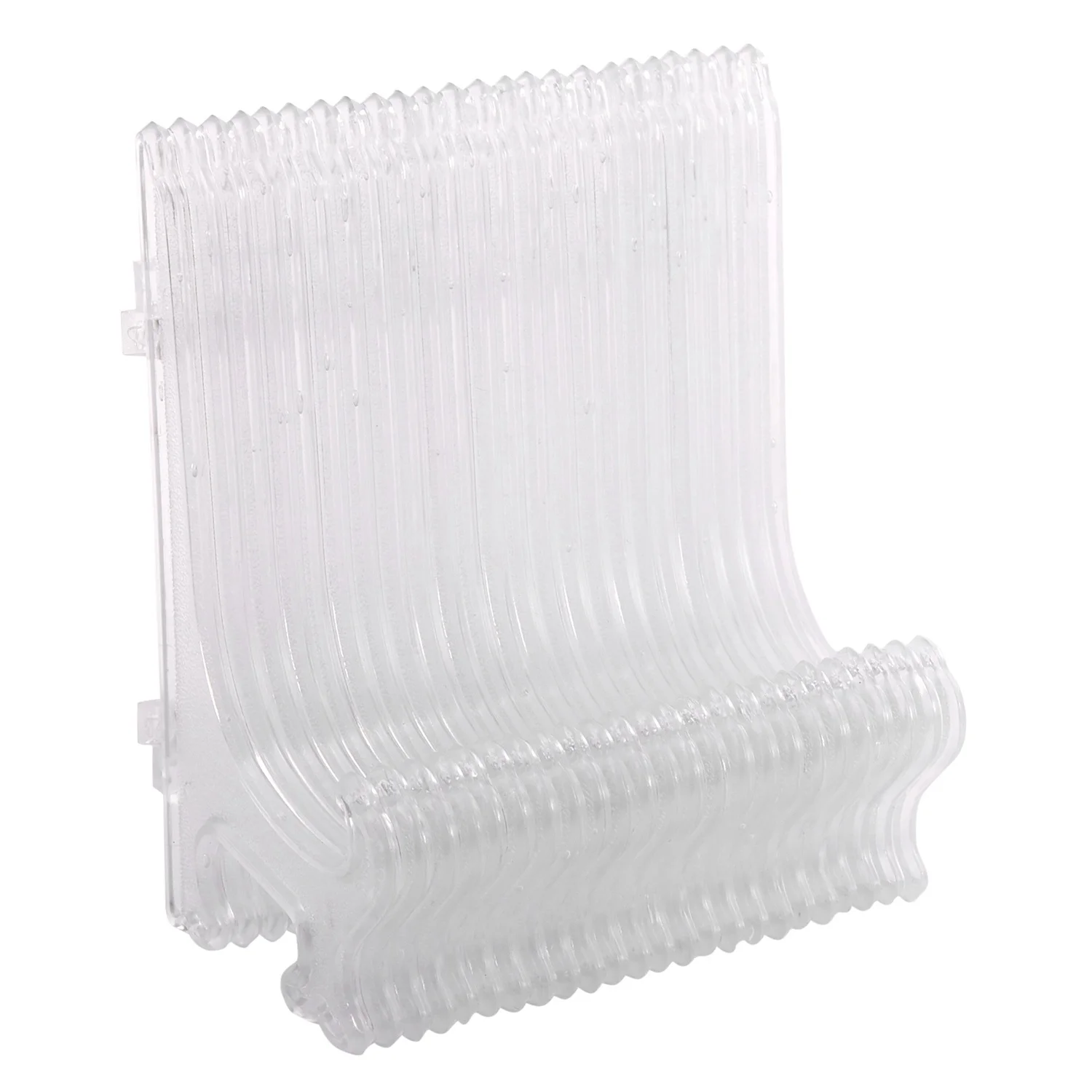 

12Pcs/Set Clear Plastic Easels Plate Holders Display Dish Rack Picture Frame Photo Book Pedestal Holder Display Stand