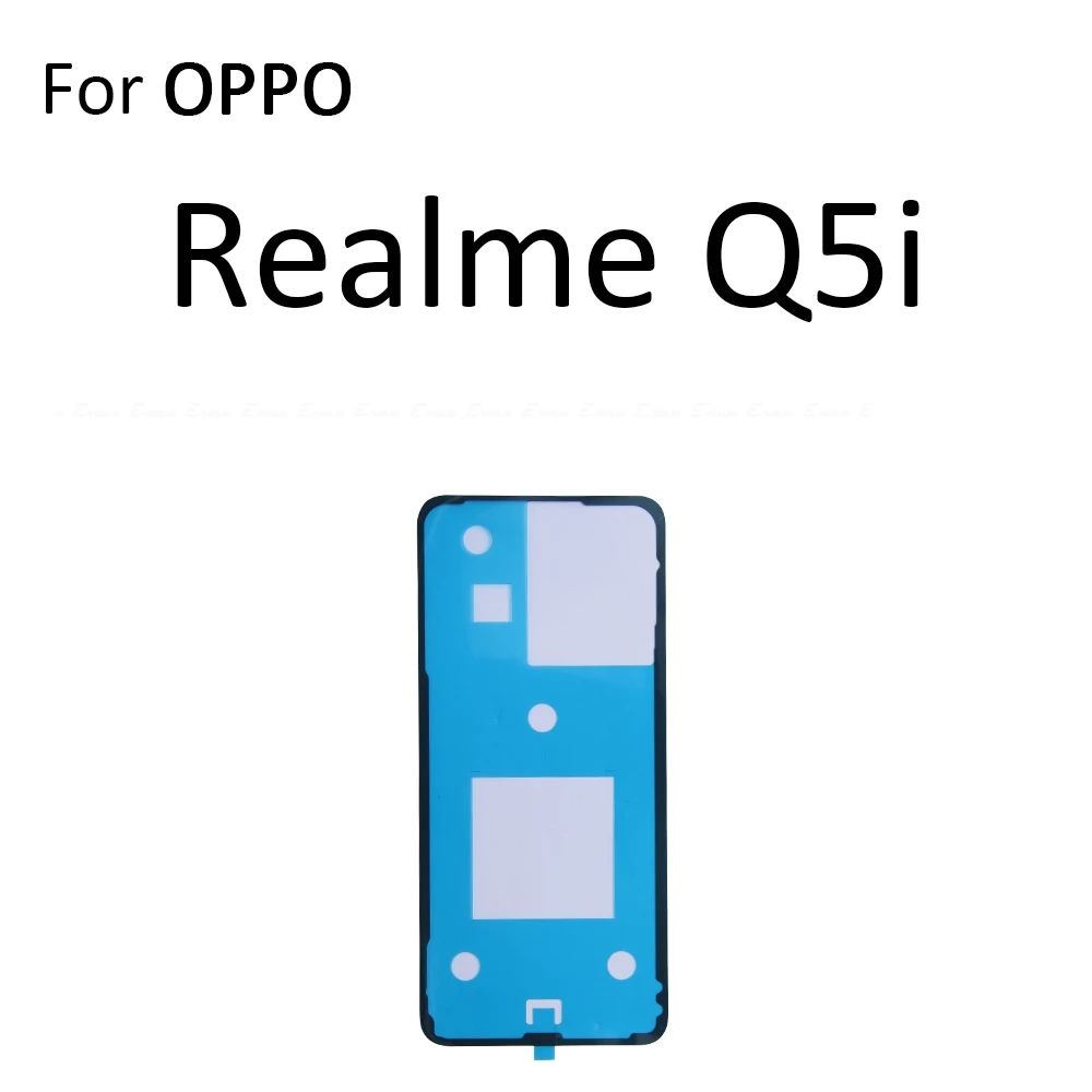 Фото Клейкая лента-стикер для задней крышки аккумулятора OPPO Realme Q Q2 Q3 Q3i Q3s Q3t Q5 5G Q5i U1 Pro Carnival Parts №5