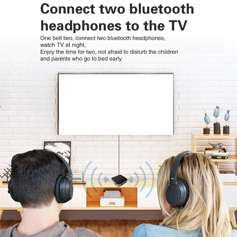 Фото Беспроводной стерео музыкальный адаптер AptX-LL с низкой задержкой и Bluetooth 5,2 №2