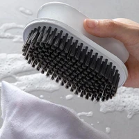 oval cleaning laundry brush handle laundry brush washing flexible scrub brush soft hair cleaning brush household cleaning tools