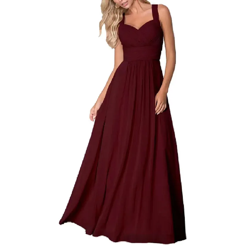 

Formal Prom Gowns with Chiffon New Arrival Evening Dresses Sexy Rhinestones Simple Beach Vestidos