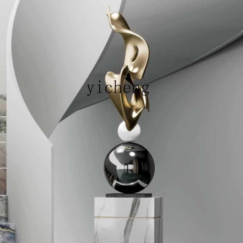 Скульптура ZF Современные Геометрические напольные украшения гостиничный