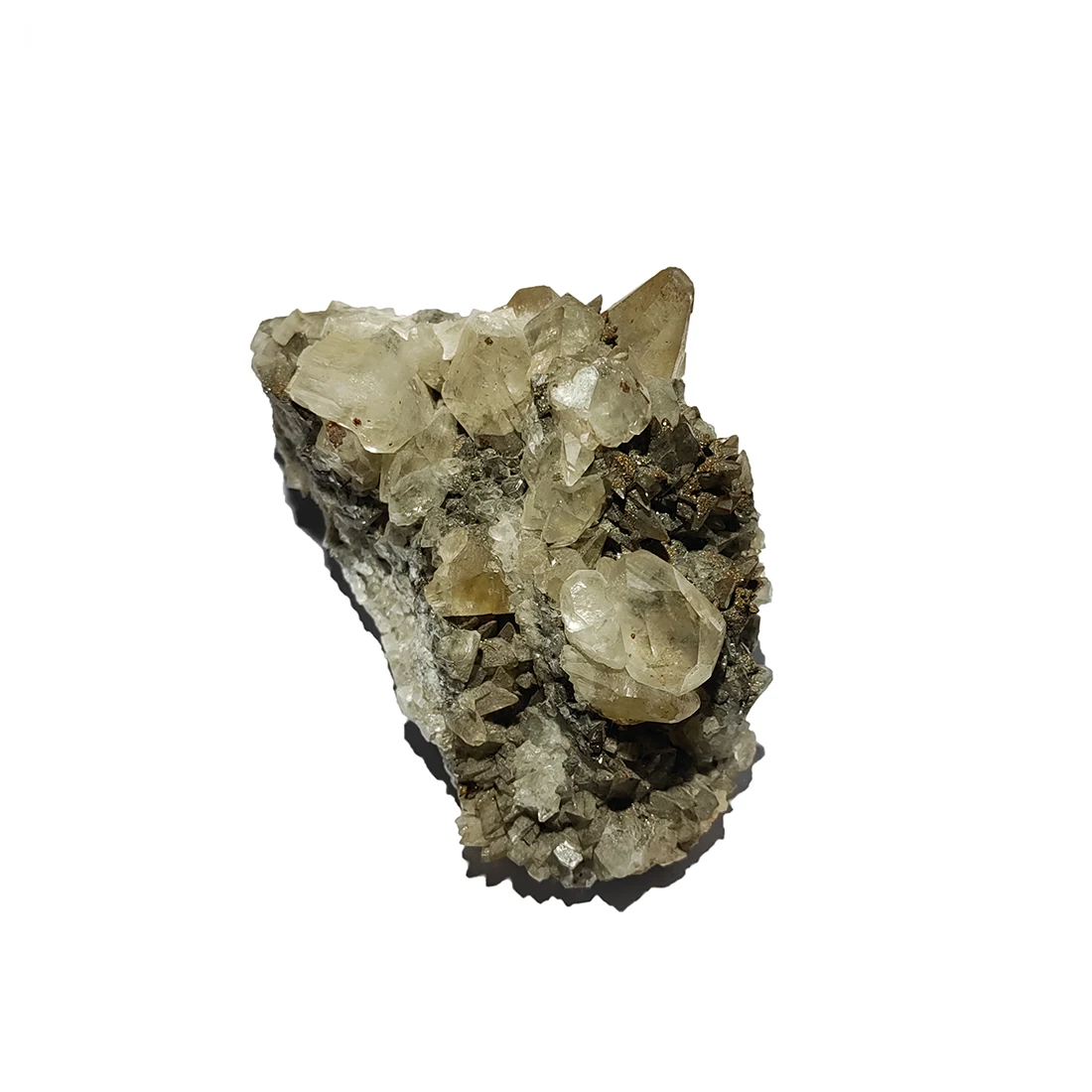 

NEW! C0-6B 100% Natural Calcite Pyrite Specimen Stones and crystals