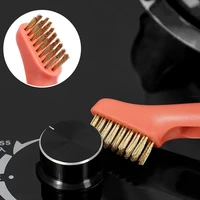 3 in 1 multi function degreasing cleaning stove copper wire gap brush gas stove to remove dirt brush kitchen cleaning tools
