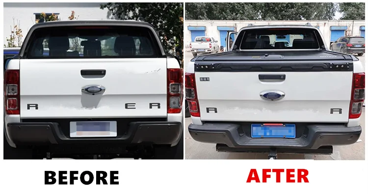 Светодиодная крышка задней двери для Ford Ranger 2012-2020 года, модели T6 T7 T8 PX PX2 PX3 XTL XL WILTRAK (art.: 3920ceee50965) - 3920ceee50965