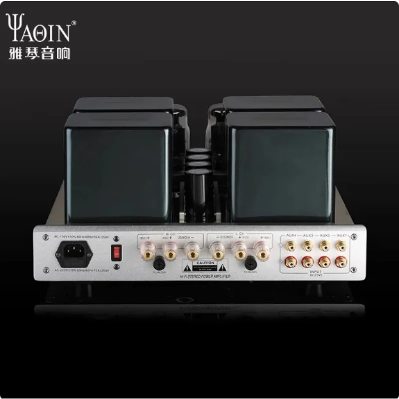 Фото Новый электронный ламповый усилитель YAQIN MC-100B KT88, домашний Hi-Fi усилитель высокой мощности, аудио №4
