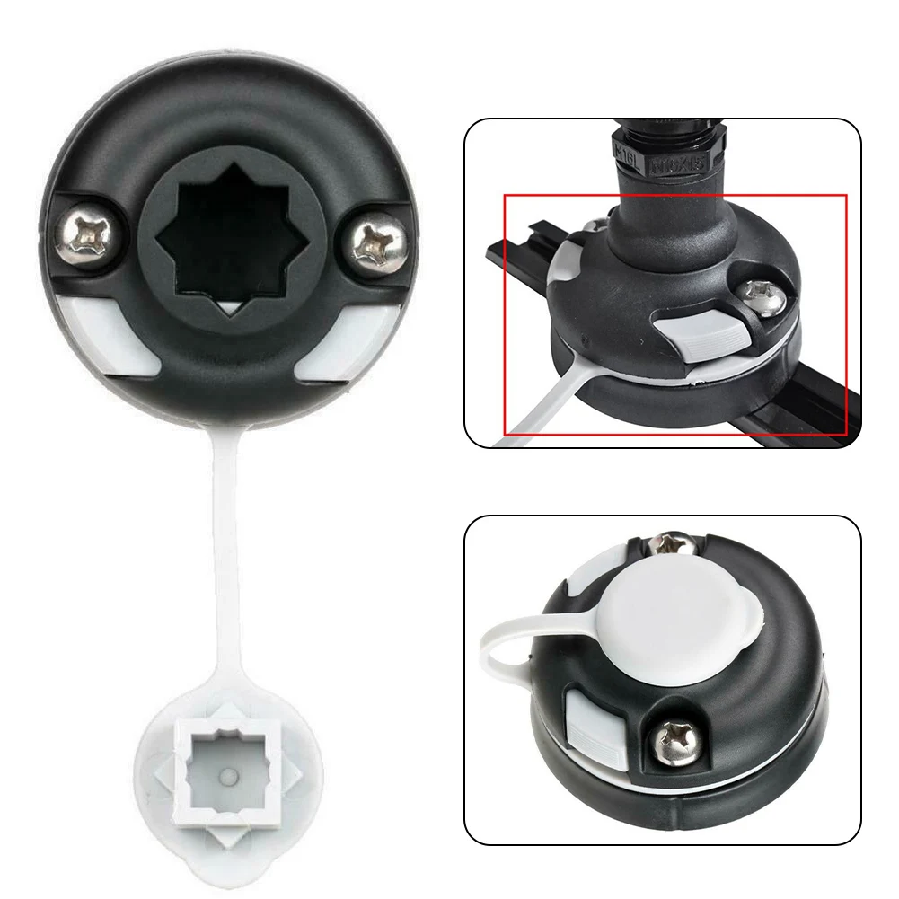 Flag Base Rail Mount With Stainless Steel Screws Replacement Parts For Marine Yacht Fising Boat Canoe Multifunctional