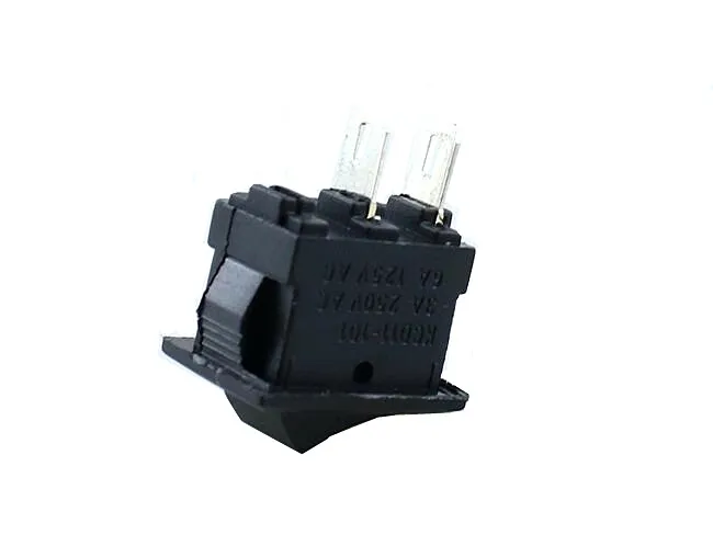 Фото 2 шт./лот 10*15 мм SPST 2PIN ВКЛ/ВЫКЛ G130 кулисный переключатель 3A/250 В приборная панель автомобиля грузовик RV ATV домашний черный №2