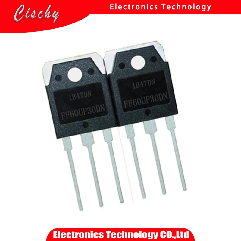 Фф60up30dn TO-3P FFA60UP30DN F60UP30DN TO3P FF60UP30 60UP30 300V 60A, 1 шт.