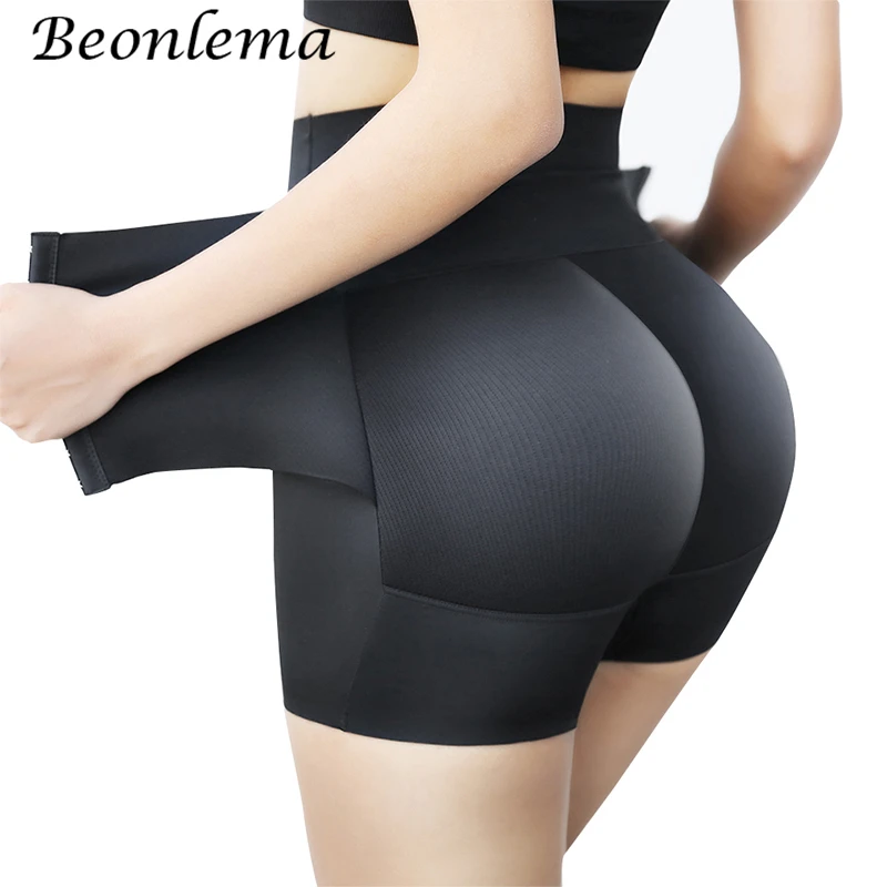Women's Panties Waist Trainer Body Shaper Butt Lifter Buttocks Padding Panties Padded Shapewear Control Pants Seamless Underwear