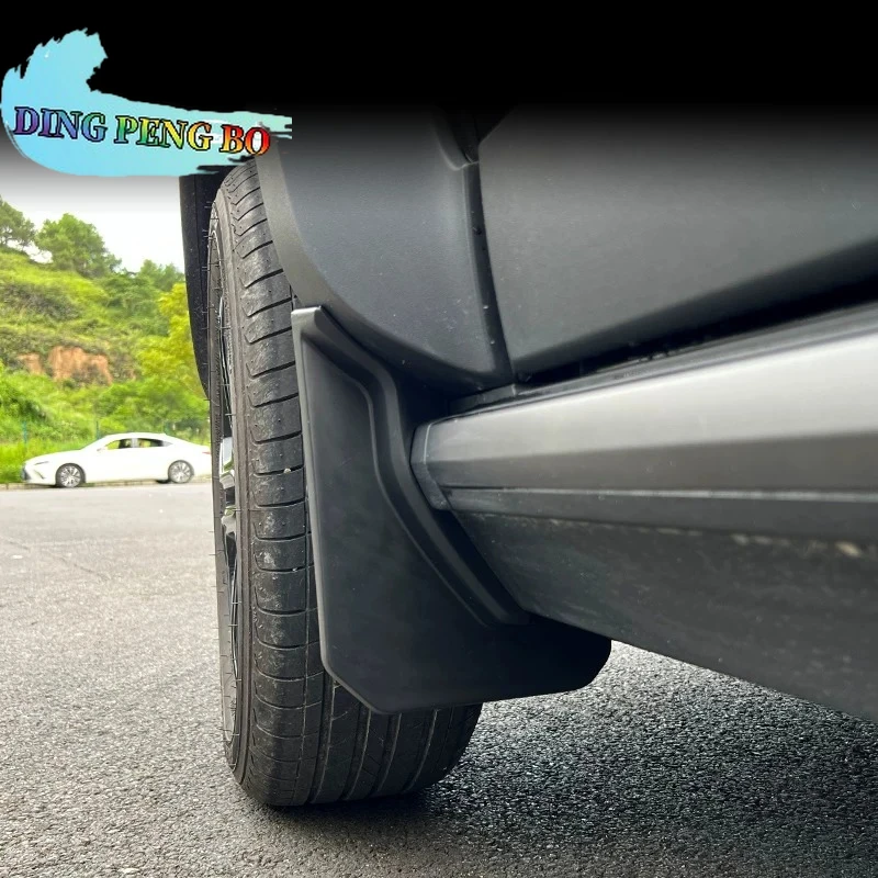 Фото Брызговики для Chevrolet Spark EUV и Baojun Yep Plus: передние и задние защитные щитки от грязи, аксессуары для крыльев автомобиля №5