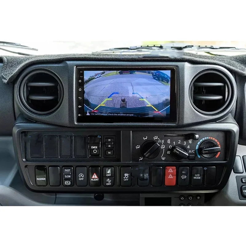 Фото 7 дюймов для грузовика Hino 300 616 617 2006-2014 GPS Автомобильный радиоприемник Беспроводной Apple Carplay Android 15 Мультимедийный плеер Стерео Navi WIFI №3