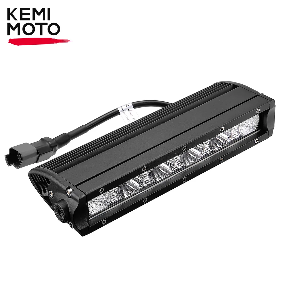 

for Kawasaki Teryx KRX 1000 Round/Square Tube Front Bumper Grill Light for Can-am Maverick X3 Compatible with Polaris RZR