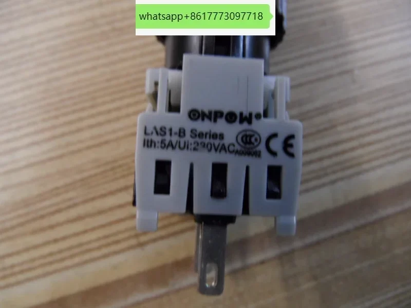 5 шт. ONPOW Китай красная волна LAS1-B 12 мм LAS0-K 40 переключатель грибная кнопка круглая